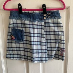 Y2K Limited Too Plaid Skort